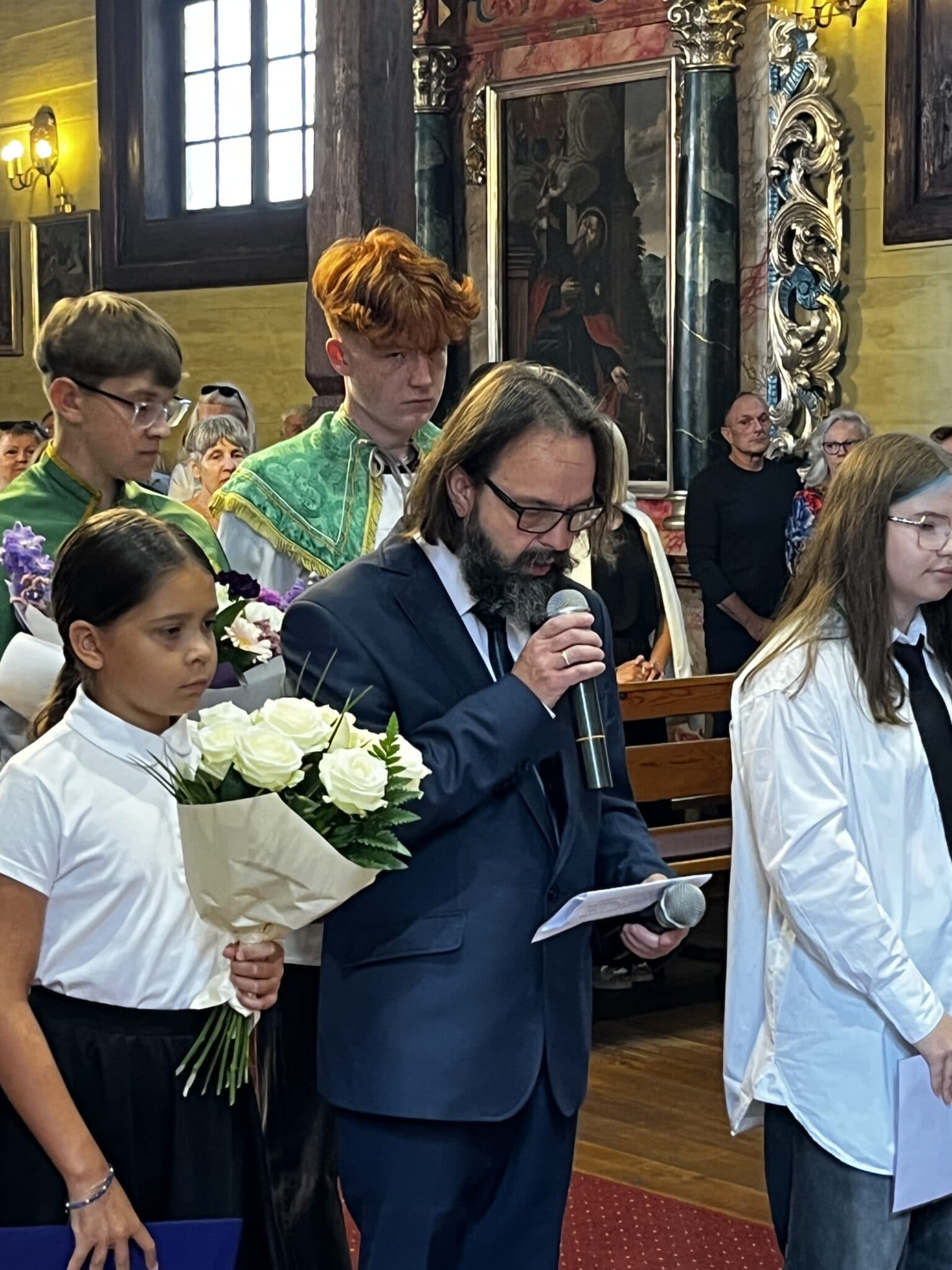 Uroczyste powitanie nowego proboszcza - Ks. Wiktora, zdjęcie 4