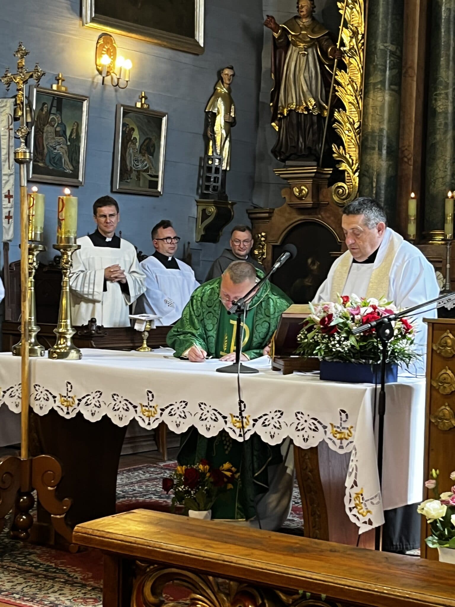 Uroczyste powitanie nowego proboszcza - Ks. Wiktora, zdjęcie 9