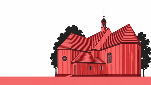 Kościół w Baranowie, ilustracja